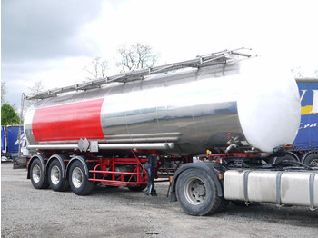  BSLT Chemie Cisterne Edelstahl 29.970 Liter - Tanker semi-trailer