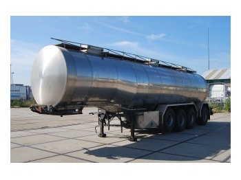 Burg 4 assige tanktrailer - Tanker semi-trailer