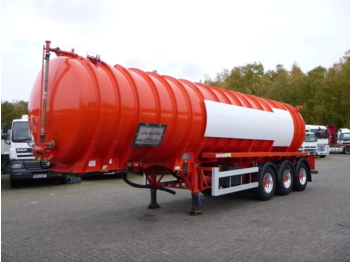 Crossland Vacuum tank alu 33 m3 / 1 comp + pump - Tanker semi-trailer