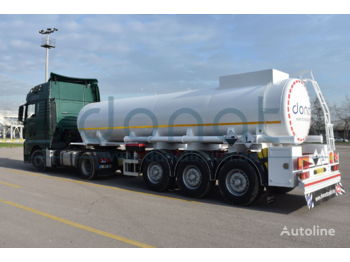 DONAT Stainless Steel Tanker - Sulfuric Acid - Tanker semi-trailer