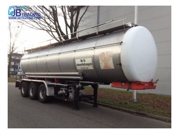 Dijkstra Levensmiddelen 29024 liter, 5 Compartments, Stee - Tanker semi-trailer