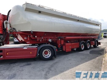 Heitling Heitling 2010 3ass bulk/silo, 55cbm, 4 comp - Tanker semi-trailer