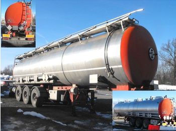  *MAGYAR* CHEMICAL INOX 3 x ROOMS 32.273 LTR - Tanker semi-trailer