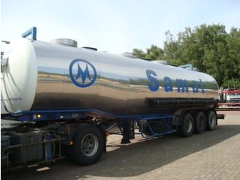 MAISONNEUV L4BH Inox 36m3 / 4 - Tanker semi-trailer