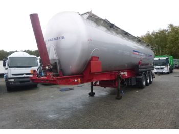 Metalair Filliat Powder tank alu 58 m3 (tipping) - Tanker semi-trailer