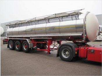 VOCOL (NL) 22.000 l., 1 comp., lift axle - Tanker semi-trailer