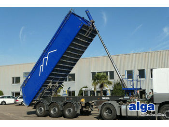 Tipper semi-trailer Carnehl CHKS/A, Alu-Mulde, 24m³, Scheibe, Liftachse