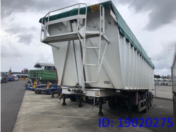 Tipper semi-trailer Lecinena 52 Cub in Alu
