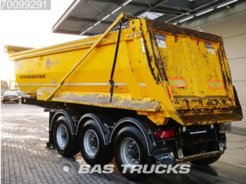 Tipper semi-trailer Ozunlu 23m3 Stahl kipper BPW 2x Liftachse ZK1