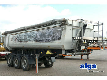 Tipper semi-trailer Schmitz Cargobull SKI 24 SL 7.2, stahl, 26m³, Scheibe, Plane, Lift