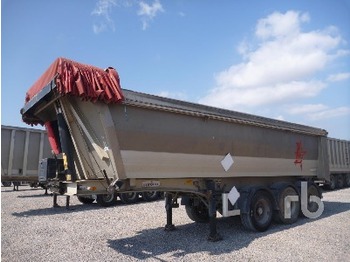 Tisvol SVAL/3E Tri/A 29 M3 Aluminum - Tipper semi-trailer