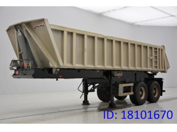 Tipper semi-trailer Trailor 22 cub in alu