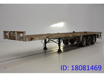 Dropside/ Flatbed semi-trailer Trailor Plateau Skelet 40': picture 1