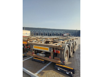 Container transporter/ Swap body semi-trailer VAN HOOL