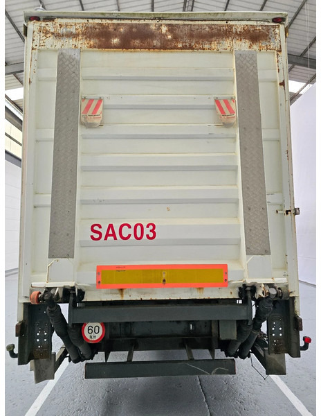Closed box semi-trailer Van Hool 3B0047 / DHOLLANDIA 3000kg: picture 6
