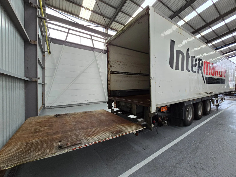 Closed box semi-trailer Van Hool 3B0047 / DHOLLANDIA 3000kg: picture 10