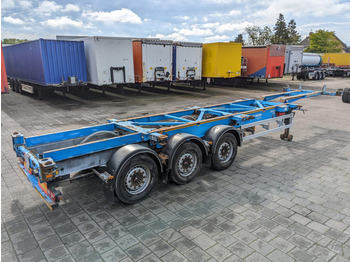 Container transporter/ Swap body semi-trailer Van Hool 3B0079 3-Assen SAF - DiscBrakes - ADR - Backslider- 11/2024APK (O1856): picture 3