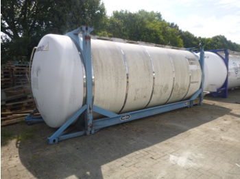 Tanker semi-trailer for transportation of chemicals Van Hool IMO 4 / 35m3 / 1 comp. / 20FT SWAP / L4BH: picture 1