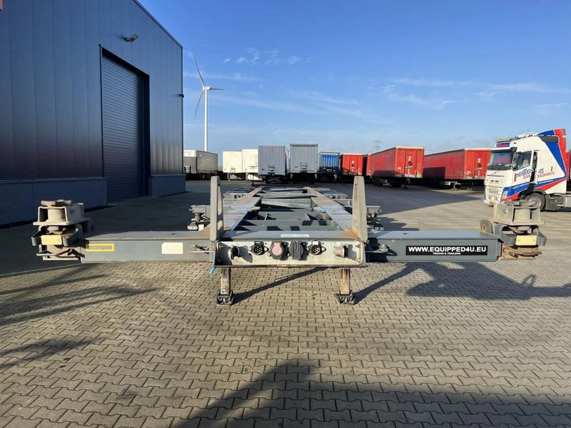 Container transporter/ Swap body semi-trailer Van Hool TOP! 40FT HC, discbrakes, liftaxle, empty-weight: 5.460kg, ADR-attest, NL-chassis: picture 9