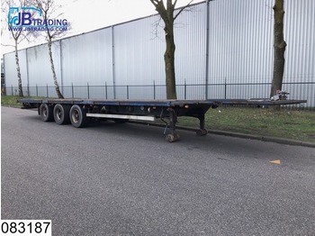 Dropside/ Flatbed semi-trailer Van Hool open laadbak Jumbo / Mega: picture 1