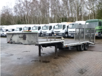 Low loader semi-trailer Veldhuizen Semi-lowbed trailer P37-2 + ramps + winch: picture 1