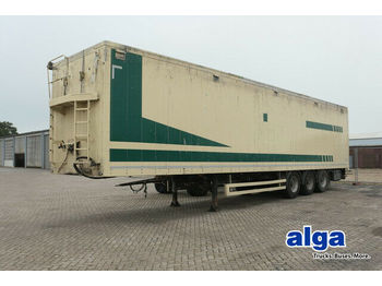 Walking floor semi-trailer Reisch RSBS-35/24LK, 6mm Boden, 92m³, BPW-Achsen,