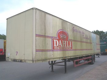 Closed box semi-trailer Weka: picture 1