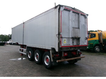 Tipper semi-trailer Wilcox Tipper trailer alu 55 m3 + tarpaulin: picture 3