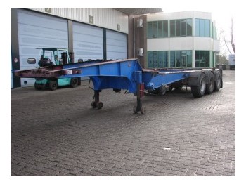 Container transporter/ Swap body semi-trailer York TANKCONTAINER CHASSIS: picture 1