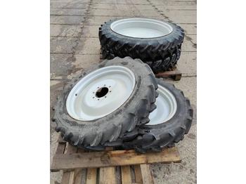 Tire for Agricultural machinery 2x Alliance 11.2 R42 (270/95 R42) 2x Firestone Performer 85 (250/85 R28): picture 1