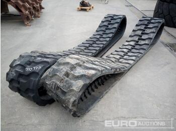 Track for Construction machinery 450x80x73.5mm Rubber Track (2 of): picture 1