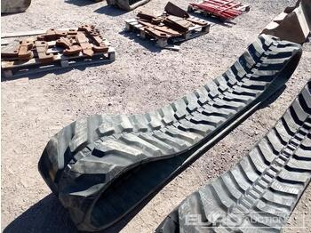 Track for Construction machinery 450x81x76 Rubber Track: picture 1