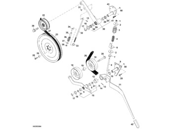 Spare parts for Combine harvester AH160595 John Deere 9880i STS - Ramię: picture 1