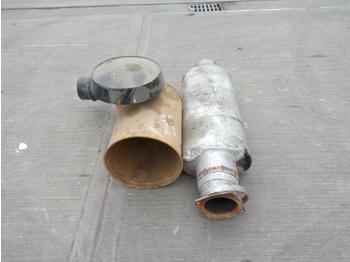 Air filter, Exhaust pipe for Construction machinery Air Filter Housing, Exhaust Pipe: picture 1