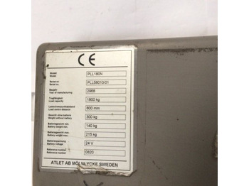 Cover for Atlet PLL180N - Body and exterior