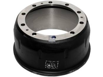 Brake drums DT Spare Parts 4.64634 Brake drum D: 410 mm, 10 bores, b: 23 mm, P: 335 mm, d: 298 mm, H: 238 mm, B: 175 mm