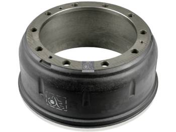 Brake drums DT Spare Parts 4.64929 Brake drum D: 410 mm, 10 bores, b: 23 mm, P: 335 mm, d: 298 mm, H: 210 mm, B: 142 mm