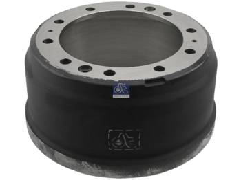 Brake drums DT Spare Parts 5.21201 Brake drum D: 420 mm, 10 bores, b: 24 mm, P: 335 mm, d: 285 mm, H: 239 mm, B: 187 mm