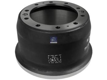Brake drums DT Spare Parts 5.21204 Brake drum D: 420 mm, 10 bores, b: 24 mm, P: 335 mm, d: 285 mm, H: 287,5 mm, B: 216 mm
