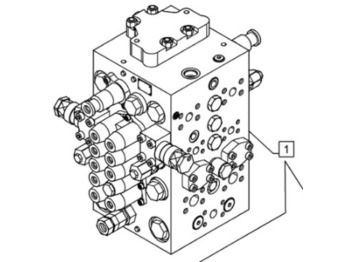Hydraulic valve CASE