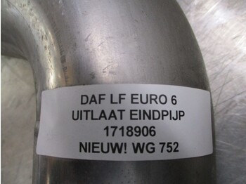 Muffler/ Exhaust system for Truck DAF LF 1718906 UITLAAT EINDPIJP EURO 6 NIEUW: picture 2