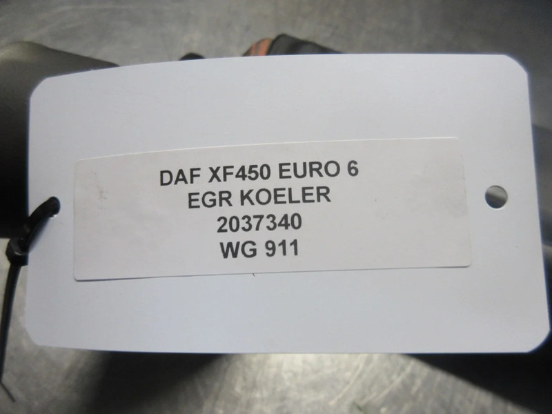 Engine and parts for Truck DAF XF450 2037340 EGR KOELER EURO 6: picture 5