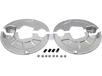New Brake drum for Trailer DT Spare Parts 10.13285 Brake shield D: 447 mm, H: 53 mm: picture 1