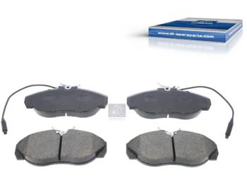 New Brake pads for Commercial vehicle DT Spare Parts 12.93106 Disc brake pad kit W: 145 mm, S: 19,7 mm, H: 60,9 mm: picture 1