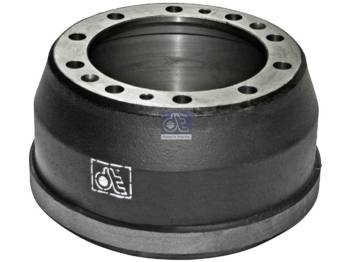 New Brake drum for Truck DT Spare Parts 2.40302 Brake drum D: 410 mm, 10 bores, b: 28 mm, P: 335 mm, d: 282 mm, H: 249 mm, B: 183 mm: picture 1
