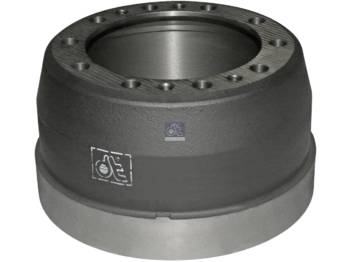 New Brake drum for Truck DT Spare Parts 2.40321 Brake drum D: 410 mm, 10 bores, b: 28 mm, P: 335 mm, d: 282 mm, H: 260,5 mm, B: 200 mm: picture 1