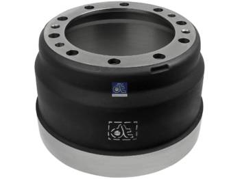 New Brake drum for Truck DT Spare Parts 2.40329 Brake drum D: 410 mm, 10 bores, b: 28 mm, P: 335 mm, d: 282 mm, H: 306 mm, B: 230 mm: picture 1