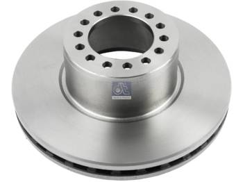 New Brake disc for Truck DT Spare Parts 4.62219 Brake disc D: 377 mm, 14 bores, b: 14,5 mm, P: 138 mm, d: 105,6 mm, H: 134 mm, S: 45 mm, s: 37 mm: picture 1