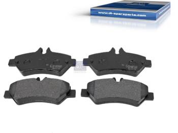 New Brake pads for Car DT Spare Parts 4.91900SP Disc brake pad kit, without accessories W: 136,8 mm, S: 19 mm, H: 63 mm: picture 1