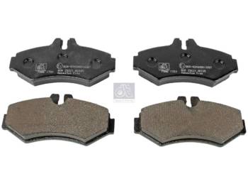 New Brake pads for Commercial vehicle DT Spare Parts 4.91905 Disc brake pad kit W: 125,8 mm, S: 17,8 mm, H: 62 mm: picture 1